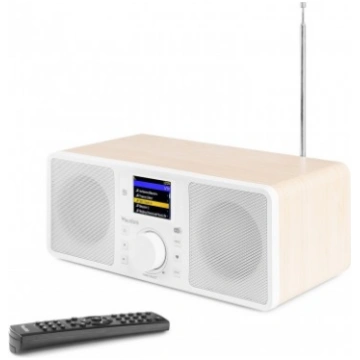 Bari WIFI interneta stereo radio ar DAB+ White