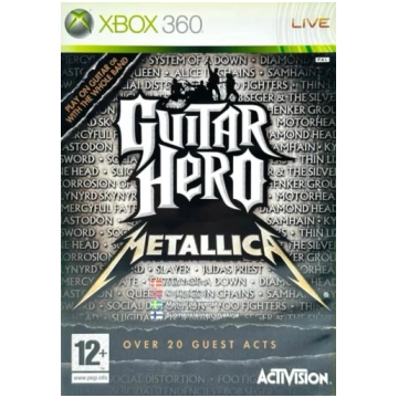 Lietots - Xbox 360 Guitar Hero: Metallica