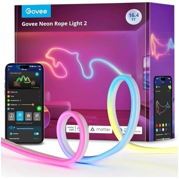 Govee Neon Rope Light 2, 10m RGBIC LED Streifen mi