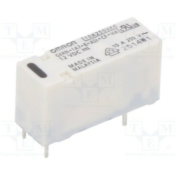 Relay: electromagnetic; SPST-NO; Ucoil: 12VDC; Ico