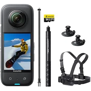 Insta360 X3 sniega komplekts — ūdensizturīga 360°