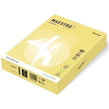 Krāsainais papīrs MAESTRO COLOR, 80 g/m2, A4, 500 