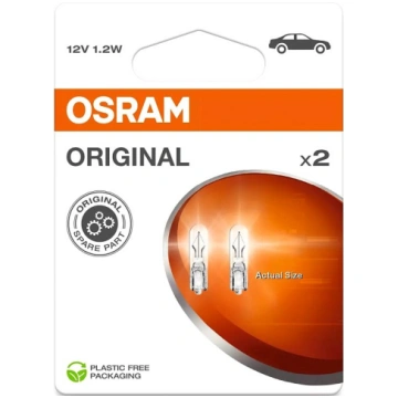 12V T5 PIRN 1.2W W2X4.6D ORIGINAL BLISTER 2TK OSRA