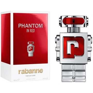 Smaržas Rabanne Phantom In Red Parfum Elixir Koksn