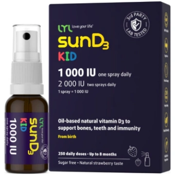LYL sunD3 KID 1000 SV (250 devas), sprejs, 25 ml