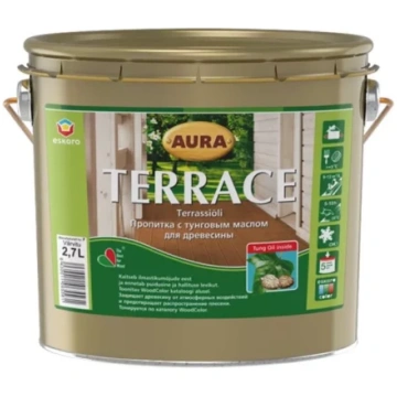 Eskaro Terassi-Ruskea 9L Brūna terašu eļļa