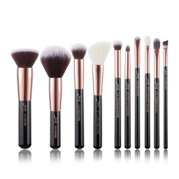 Individual 10 Pcs Basic Makeup Brush Set T156