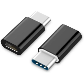 I/O ADAPTER MICRO USB2 TO/USB-C A-USB2-CMMF-01 GEM