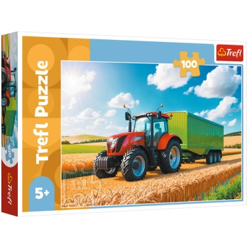 TREFL Puzle Lauksaimniecības tehnika - Traktors ar