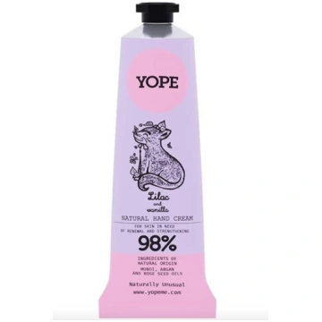 Krēms rokām Yope, Olīvas un vaniļa, 50 ml