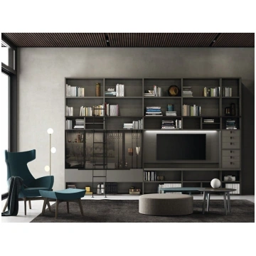 Modular wall unit SPEED UP 02 By Dall'Agnese