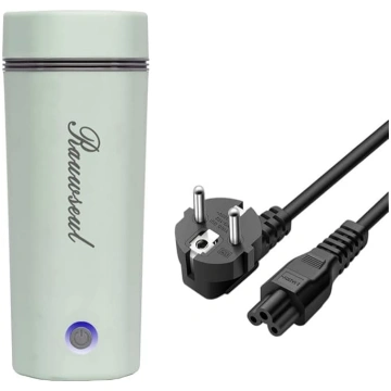 Ceļojumu elektriskā tējkanna, 450 ml pārnēsājama m