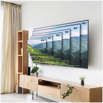 Maclean MC-422 TV Wall Mount Heavy Duty 43"-100" m