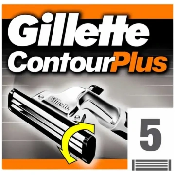 Gillette Contour Plus Refill 5 Units 3014260207601
