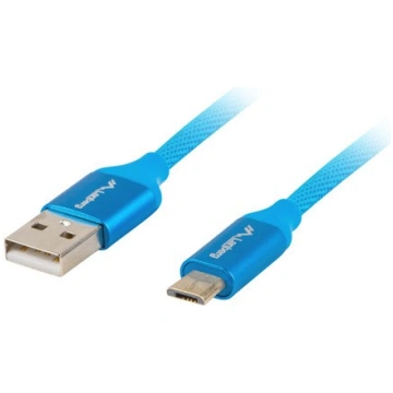 LANBERG CABLE USB 2.0 MICRO-B (M) - A (M) 1,8M QC
