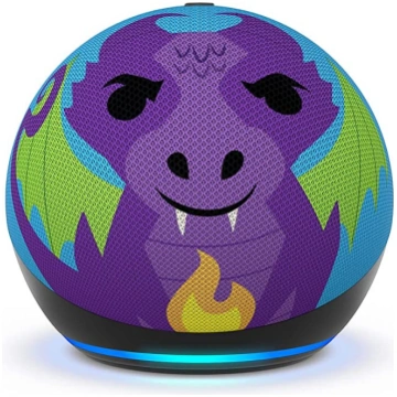 Bezvadu skaļrunis Amazon Echo Dot 5 Kids Dragon, v