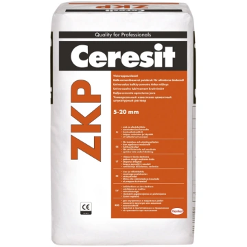 Apmetuma cementa maisījums Ceresit ZKP, remonta, p