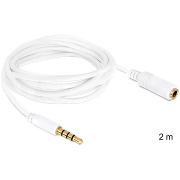 Kabelis, DeLOCK, DeLOCK 3.5mm 2m audio cable White