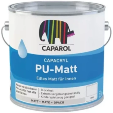 Caparol Capacryl PU-Matt Basis-W 2.4L Matēta krāsa