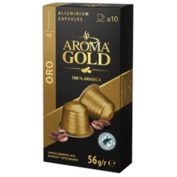 Kafijas kapsulas AROMA GOLD Nespresso Oro 56g