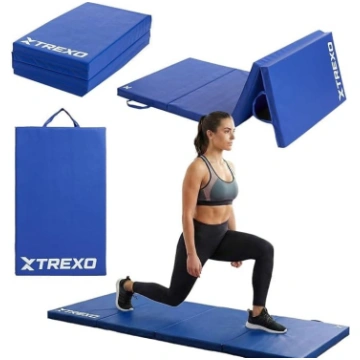 Xtrexo salokāmais vingrošanas paklājs, 4-daļu ving