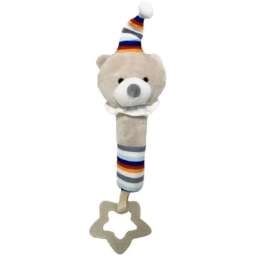 Mīkstā rotaļlieta TULILO lācītis ar balonu, 17 cm,