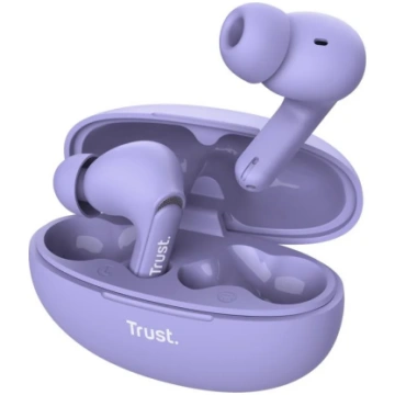 HEADSET EARBUDS YAVI BT ENC/PURPLE 25297 TRUST