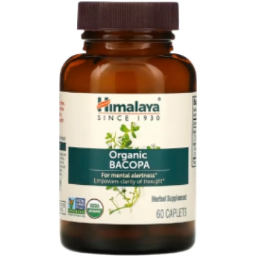 Organic Bacopa Himalaya 60 caplets