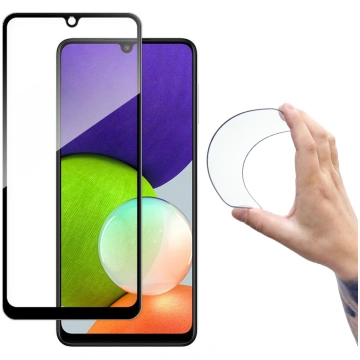 Stikla plēves rūdīts stikls ar rāmi priekš Samsung
