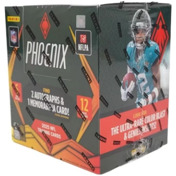 2025 Panini Phoenix futbola kolekcijas kartiņu kas