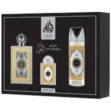 Lattafa Perfumes King Of Arabia Gift Set: 100 ml E