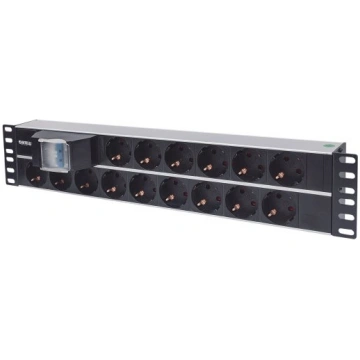 Intellinet 19" 2U Rackmount 15-Output Power Distri