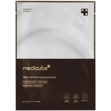 MEDICUBE Deep Peptide Radiance sejas maska 27 ml N