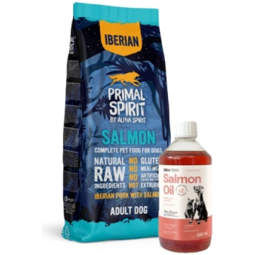 PRIMAL SPIRIT Iberian Salmon 12kg uniwersalny