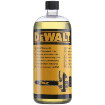 DeWALT motorzāģa eļļa 1000 ml, viegla eļļa, pudele