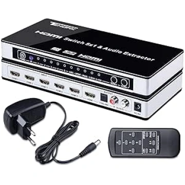 Tendak HDMI Switch HDMI Umschalter 4K HDMI Verteil