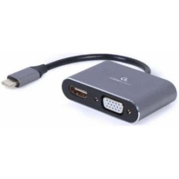 Gembird USB Type-C to HDMI + VGA Display Adapter S