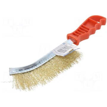 Brush | wire | brass | PVC MEGA 32004