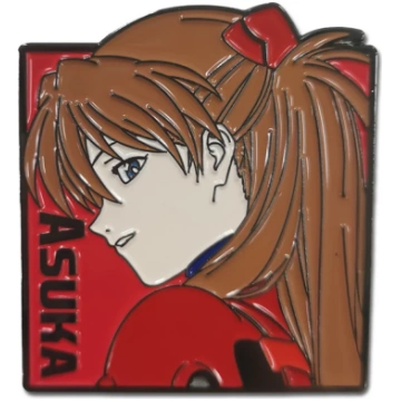 Neon Genesis Evangelion Asuka Lapel Pin Great East