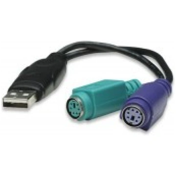 Manhattan USB - 2xPS/2 pārveidotājs pilnizmēra tas