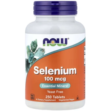NOW Foods, Selenium, 100 mcg, 250 Tablets