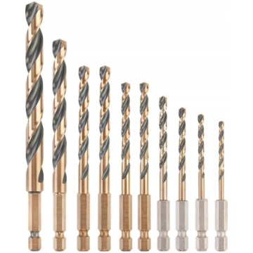 Dewalt DEWALT METAL HEX 3-10mm BLACK & GOLD | DT20