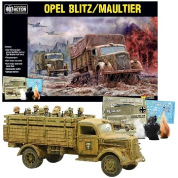Wargames Delivered Bolt Action Tank War, Opel Blit