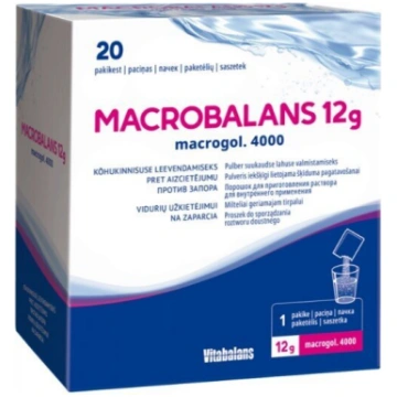 Uztura bagātinātājs MacroBalans pulveris 12g, N20 