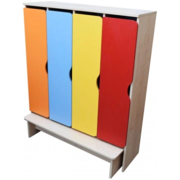 Piecvietīgs garderobes skapis PSE3