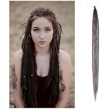 Veselība 36 collu rokām darināti dreadlocks 5 virz