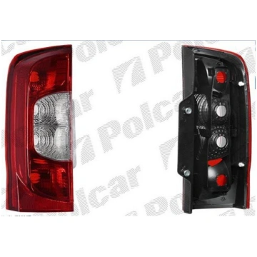 Citroen Nemo 07- aizmugures lukturis R (versija ar
