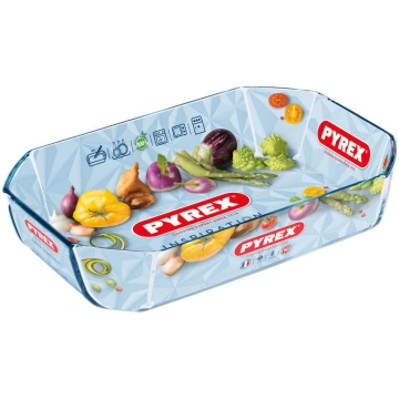Stikla trauks Pyrex, 27 cm x 18 cm