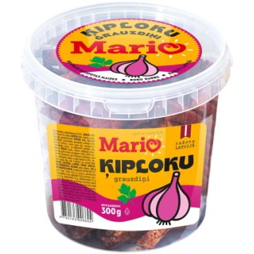 Grauzdiņi Mario ar ķiploku garšu, 300g