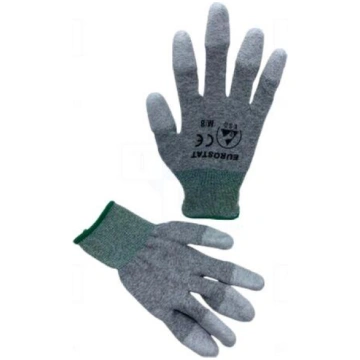 Protective gloves | Size: S | ESD | polyester,poly